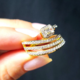 Bague en argent et Zircon