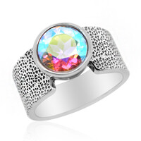 Bague en argent et Quartz Rayon de Lune
