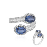Bague en or et Saphir de Ceylan