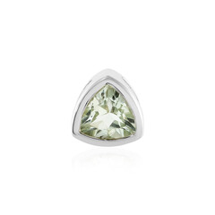 Pendentif en argent et Améthyste verte