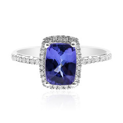 Bague en or et Tanzanite AAA (CIRARI)