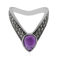 Bague en argent et Améthyste (Annette classic)