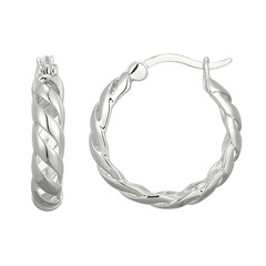 Boucles d'oreilles en argent