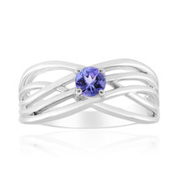 Bague en argent et Tanzanite (Pallanova)