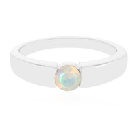 Bague en argent et Opale Welo