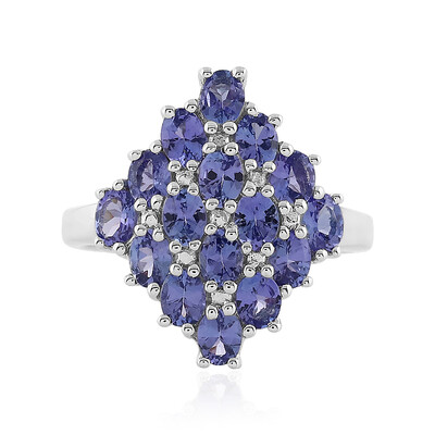 Bague en argent et Tanzanite