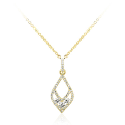 Collier en or et Diamant Flawless (F) (LUCENT DIAMONDS)