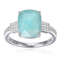Bague en argent et Amazonite