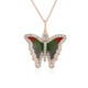 Collier en argent et Zircon (Adela Silber)