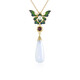 Collier en argent et Pierre de Lune blanche (Adela Silber)