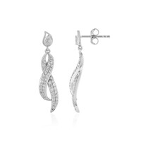 Boucles d'oreilles en or et Diamant SI2 (H) (de Melo)