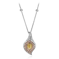 Collier en or et Diamant SI2 jaune (CIRARI)