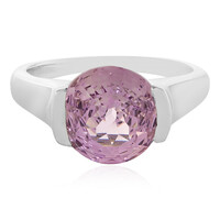 Bague en argent et Améthyste Rose de France (PHANTASIA)