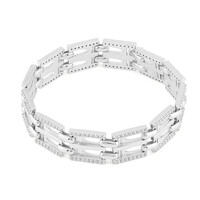 Bracelet en argent et Zircon (Remy Rotenier)