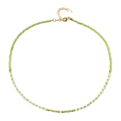 Collier en argent et Péridot