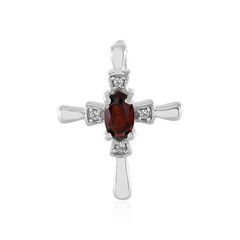 Pendentif en argent et Grenat du Mozambique