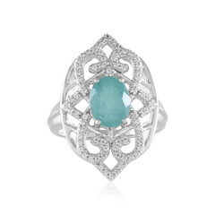 Bague en argent et Grandidierite