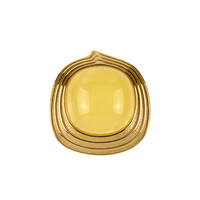 Pendentif en argent et Ambre baltique