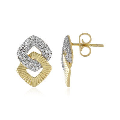 Boucles d'oreilles en argent et Zircon