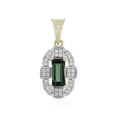 Pendentif en or et Tourmaline verte (Adela Gold)