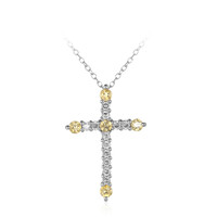 Collier en argent et Citrine