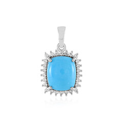 Pendentif en argent et Turquoise arizona