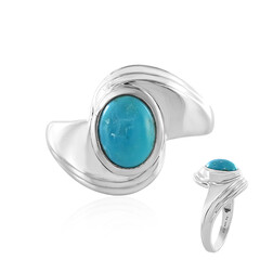 Bague en argent et Turquoise arizona