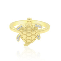 Bague en argent et Zircon
