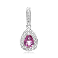Pendentif en argent et Topaze raisin