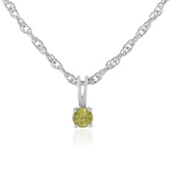Collier en argent et Sphène