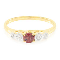 Bague en argent et Rubis du Malawi