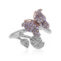 Bague en or et Diamant rose I1 (CIRARI)