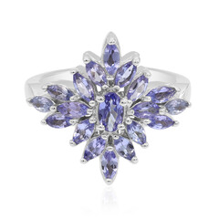 Bague en argent et Tanzanite