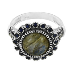 Bague en argent et Labradorite
