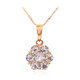 Collier en or et Morganite AAA