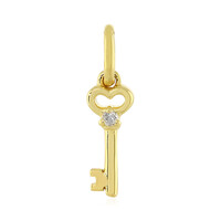 Pendentif en argent et Topaze blanche