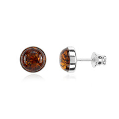 Boucles d'oreilles en argent et Ambre baltique
