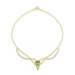 Collier en or et Tourmaline Paraïba (de Melo)