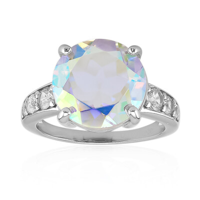Bague en argent et Quartz Rayon de Lune