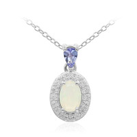 Collier en argent et Opale Welo