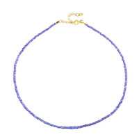 Collier en argent et Tanzanite