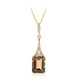 Collier en or et Pierre du Soleil (CIRARI)
