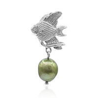 Pendentif en argent et Perle de culture d'eau douce (TPC)