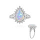 Bague en or et Opale Welo AAA (de Melo)