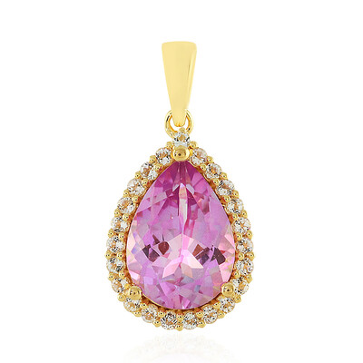 Pendentif en argent et Topaze jubilaire