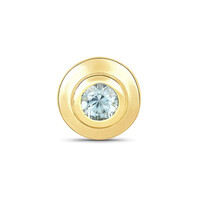 Pendentif en argent et Zircon de Ratanakiri