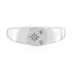 Bague en argent et Diamant I2 (I)