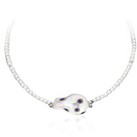 Collier en argent et Perle de culture d'eau douce (Dallas Prince Designs)