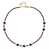 Collier en argent et Améthyste