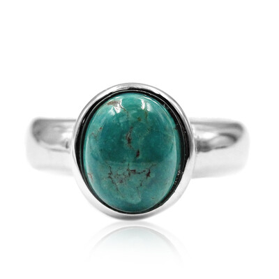 Bague en argent et Turquoise de Tyrone